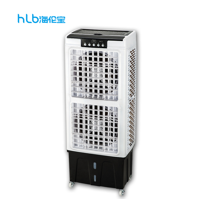 Popular Indoor Outdoor Water Cooling Fan Evaporative Air Cooler Stand Floor Double Fan For Strong Wind Blowing