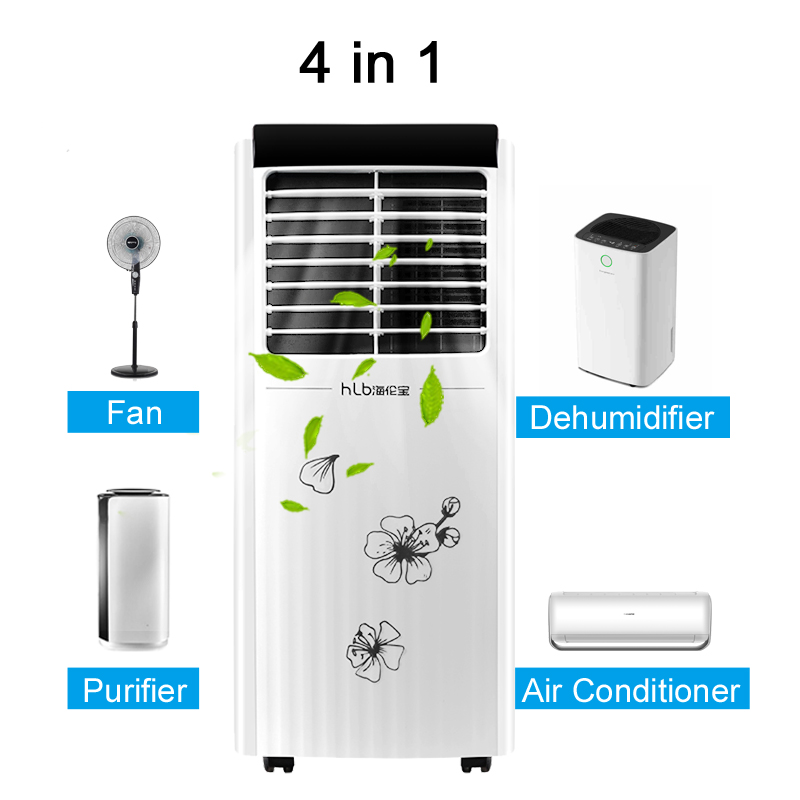 Free Installation Air Cooling Dehumidify Portable Air Conditioner Fan 12