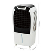 Commercial Mobile Water Evaporative Air Cooler 40L Portable Cooling Fan Floor Standing Air Cooler