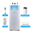 Automatic 12 000 Btu Portable Air Conditioner for A Garage